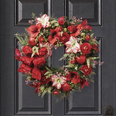 Yuletide Greetings Wreath | Frontgate