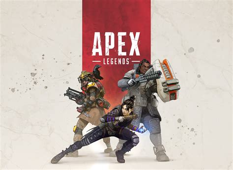 Download Wraith (Apex Legends) Gibraltar (Apex Legends) Bloodhound (Apex Legends) Video Game ...