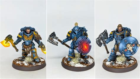 How to paint Space Wolves armor - Warhammer 40k