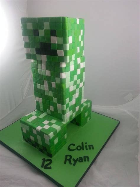 Minecraft Creeper - CakeCentral.com