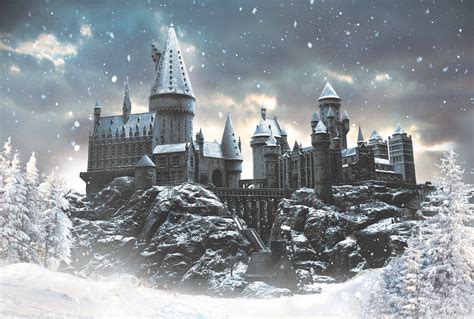 Hogwarts Snow Wallpapers on WallpaperDog