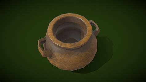 Olla de barro - 3D model by Nef Art (@NefArt) [13d3f53] - Sketchfab