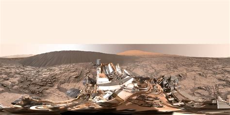 Mars panorama, taken by Curiosity rover (360 / for VR) – Snorkle