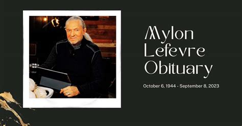 Mylon Lefevre Obituary: What Was His Cause of Death?