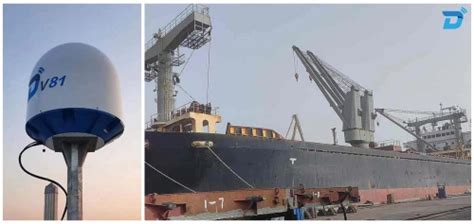 DITEL Dual Maritime VSAT Terminals Installed on A General Cargo Ship