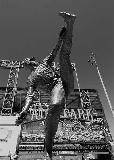 Statue of Juan Marichal Outside ATandT Park San Francisco Photograph by ...