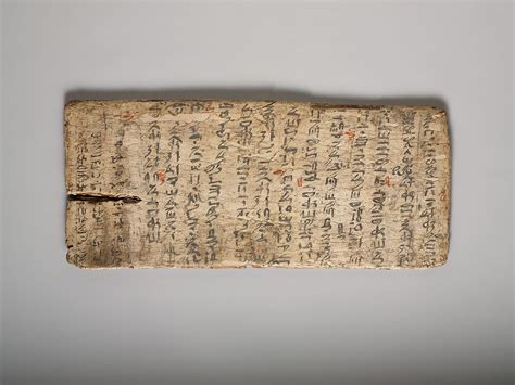 A 4,000-Year-Old Student 'Writing Board' from Ancient Egypt (with Teacher's Corrections in Red ...