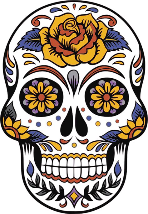 Download Skull, Day Of The Dead, Dia De Los Muertos. Royalty-Free ...