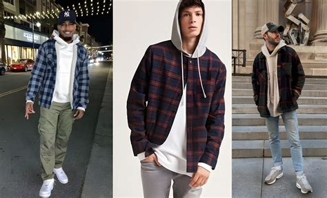 Top 7 Flannel Over Hoodie Outfit Ideas for Men [Style Guide]
