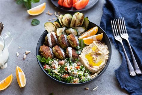 Vegan Falafel Bowl (Mediterranean Bowl)