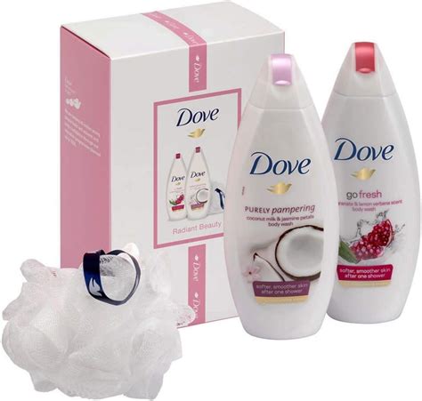 Dove Relaxing Beauty Body Wash Duo Gift Set With Bath Puff | ubicaciondepersonas.cdmx.gob.mx