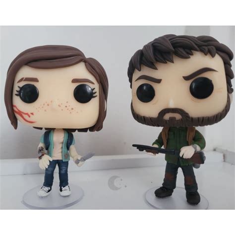 FUNKO POP ELLIE / JOEL / ABBY (The last of us) | Shopee Brasil