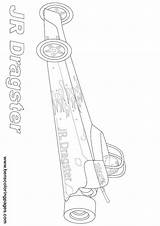 Drag Racing Coloring Pages sketch template