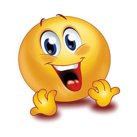 Happy Emoji PNG Images Transparent Free Download