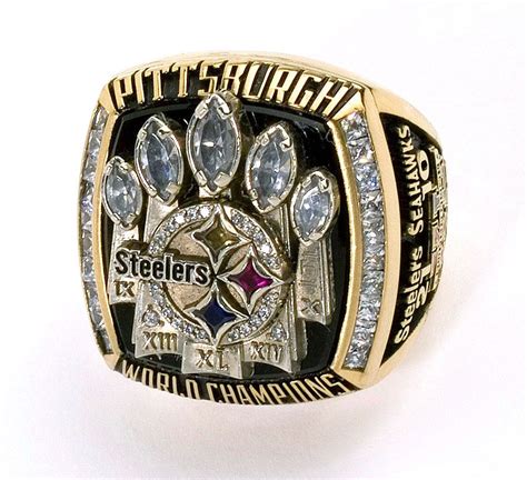 Super Bowl XL — Pittsburgh Steelers | Super bowl rings, Super bowl ...