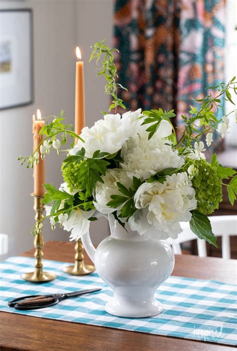 How to Create Beautiful Peony Arrangements