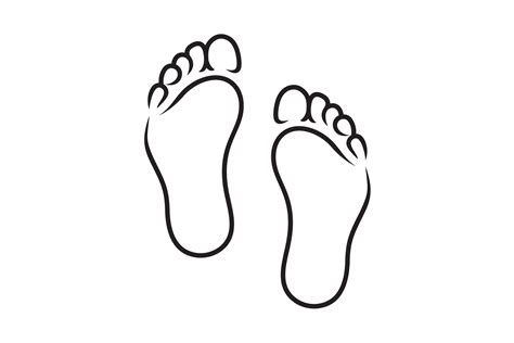 Foot Symbol Graphic by rasol.designstudio · Creative Fabrica