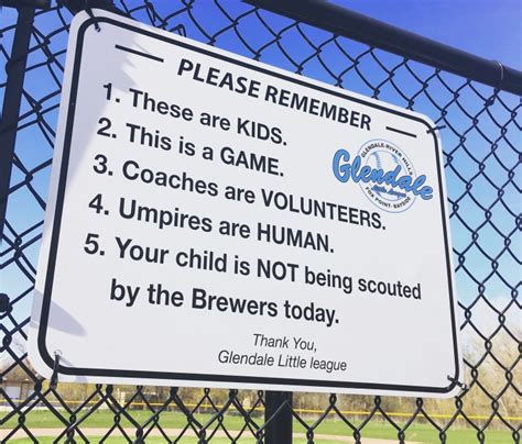 Little League's sign to overbearing parents: They're kids