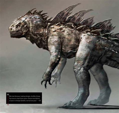 Image - Concept Art - Godzilla 2014 - Godzilla 9.jpg | Wikizilla, the ...