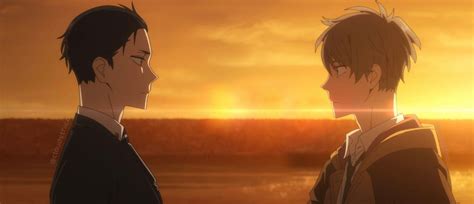 daiharu sunset scene but with both daisuke and haru together!! | Cute anime profile pictures ...