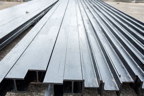 Construction Materials Steel for Building Stock Image - Image of iron ...