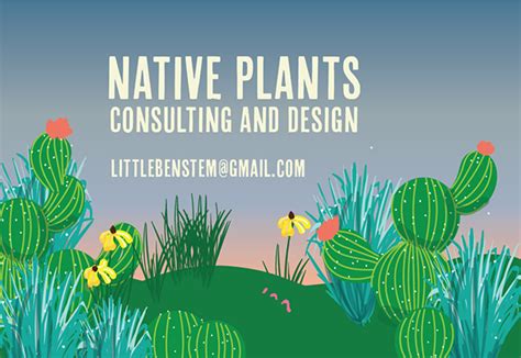 Native Plants Design on Behance