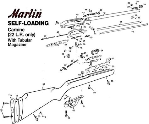 Marlin Model 60 Exploded Diagram