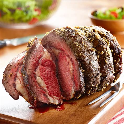 Beef Ribeye Roast with Garlic-Thyme Rub Recipe from H-E-B