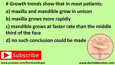 Dentosphere : World of Dentistry: Cephalocaudal gradient of Growth