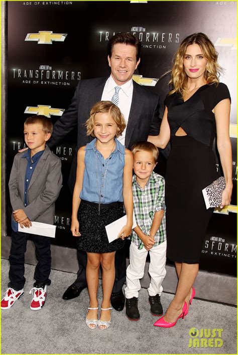 Mark Wahlberg Brings His Family to 'Transformers' NY Premiere!: Photo ...