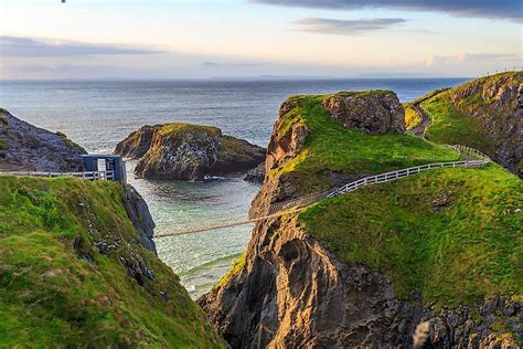 Carrick a Rede Rope Bridge - Unique Places in Europe - WorldAtlas.com