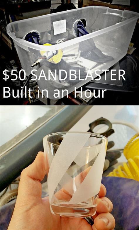 DIY Sand Blaster $50 in an Hour | Homemade tools, Diy tools, Garage tools