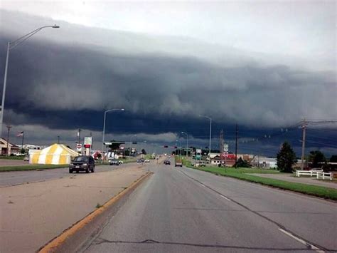 The sky in Beatrice, Nebraska earlier today. 6/27/13 | Nebraska, Old ...