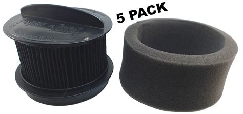 5 Pk, Bissell Vacuum Filter, Style 16, Inner & Outer 32R9 - Walmart.com