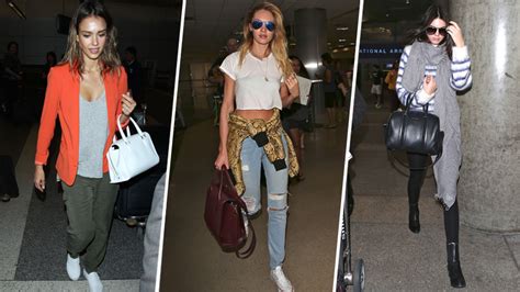 Airport Fashion: Kim Kardashian, Jessica Alba, Kate Bosworth, More | StyleCaster