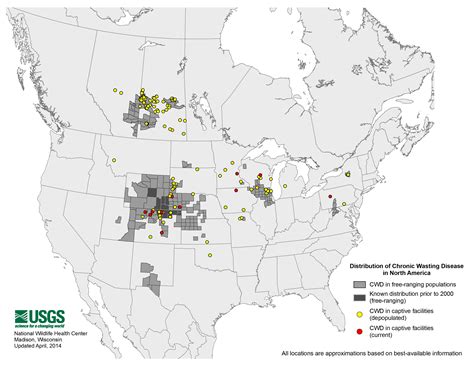 Landscape connectivity can predict the risk of chronic wasting disease – Conservation Corridor