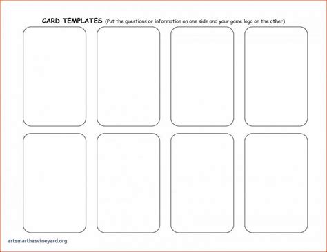 013 Ms Word Business Card Template Blank Playing Cards In Blank Playing Card Template - Best ...