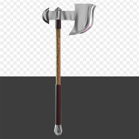 Premium PSD | A hammer with a wooden handle and a wooden handle.