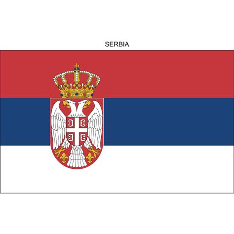 Serbia Flag - Awal Plastics Shop Catalogue