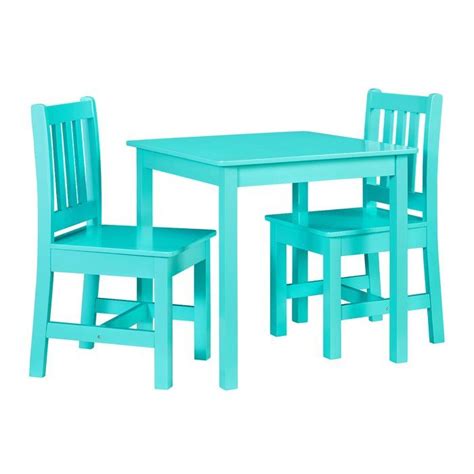 Hisle Kids 3 Piece Rectangular Table and Chair Set | Kids table and chairs, Kids table chair set ...