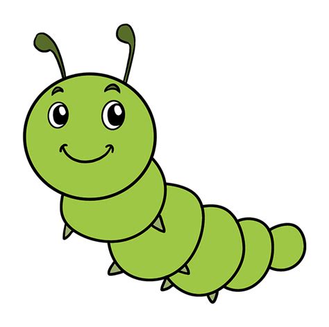 Caterpillar Cartoon Drawing | Free download on ClipArtMag