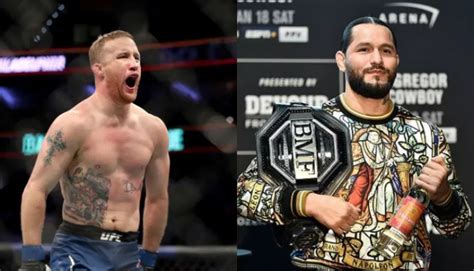 Justin Gaethje wants to "make" Jorge Masvidal wrap the BMF belt around ...