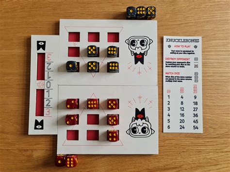 Un fanático de Cult of the Lamb hizo un verdadero juego de dados Knucklebones - Otro