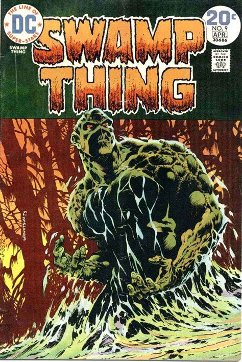 Swamp Thing #9 - Bernie Wrightson / Jeff Jones art, Wrightson cover ...