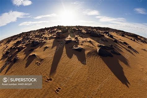 Light and shadow in the libyan desert, Libya, Sahara, North Africa ...