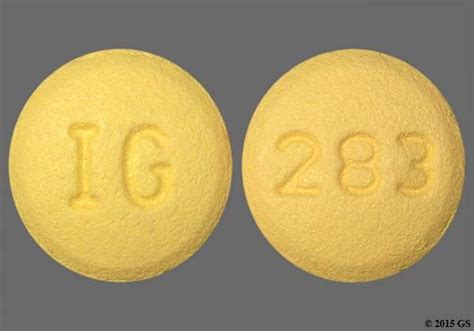 Yellow Round With Imprint 283 Pill Images - GoodRx