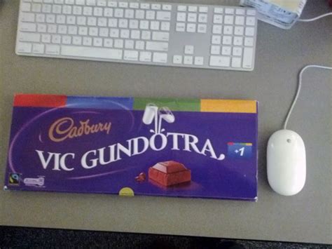 Vic Gundotra Gets His Own Cadbury Google+ Chocolate Bars