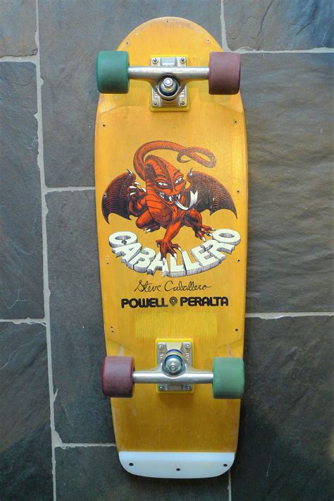 1982 Powell Peralta Steve Caballero Dragon skateboard. Independent 131 Stage II's. Powell ...