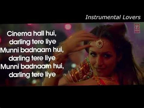 Munni Badnaam Hui (Electric Guitar Instrumental) - YouTube