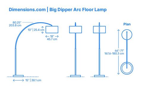 Big Dipper Arc Floor Lamp | Arc floor lamps, Floor lamp, Drawing interior